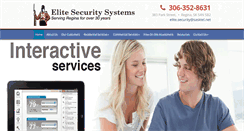 Desktop Screenshot of elitesecurity.ca