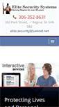 Mobile Screenshot of elitesecurity.ca