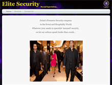 Tablet Screenshot of elitesecurity.me